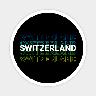 Switzerland - Kinetic Syle Magnet